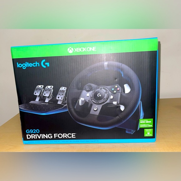 LogitechG920 Driving Force Racing Wheel/Pedals for Xbox Series XSXbox OnePC